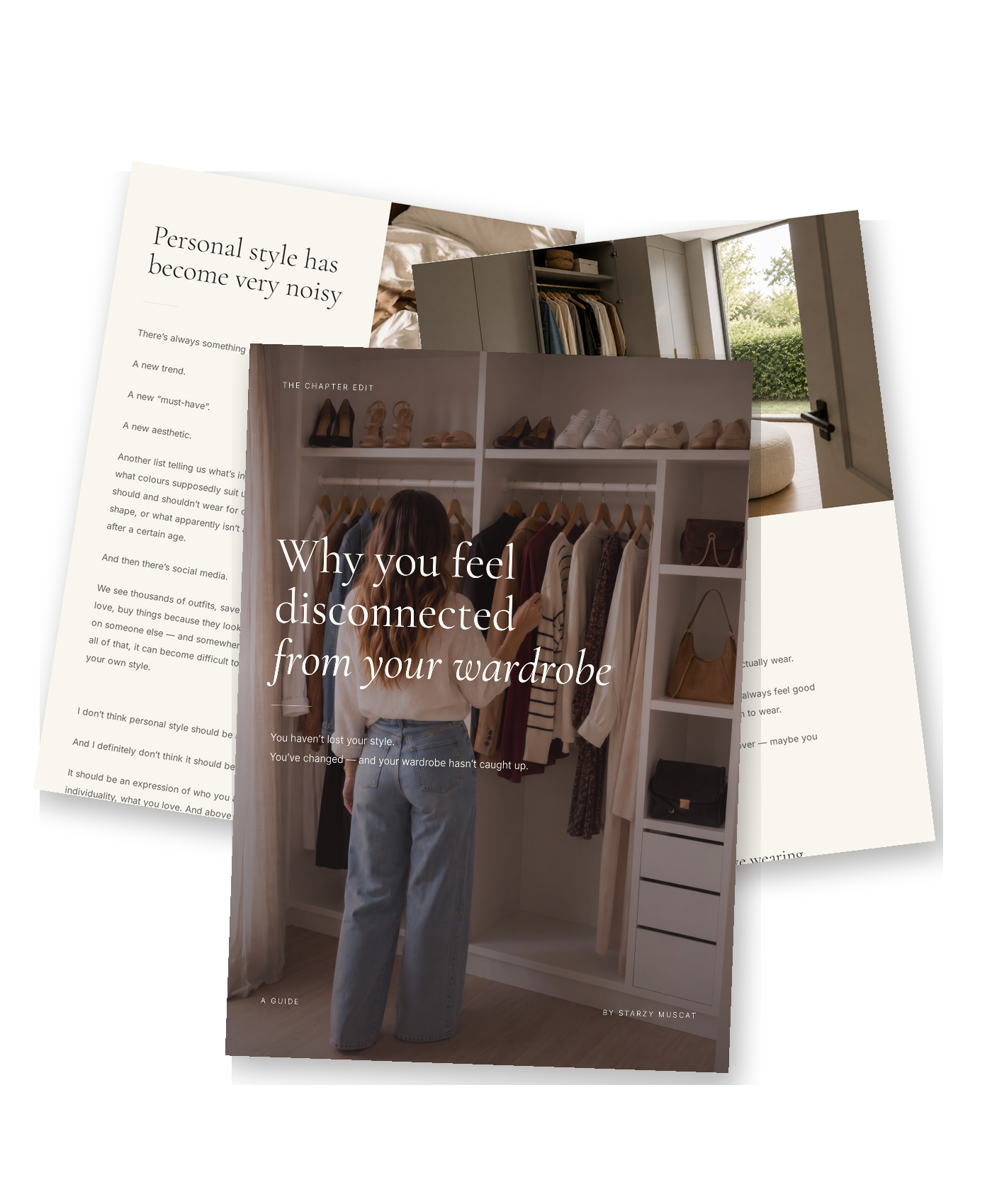 Pages from The Chapter Edit complimentary guide